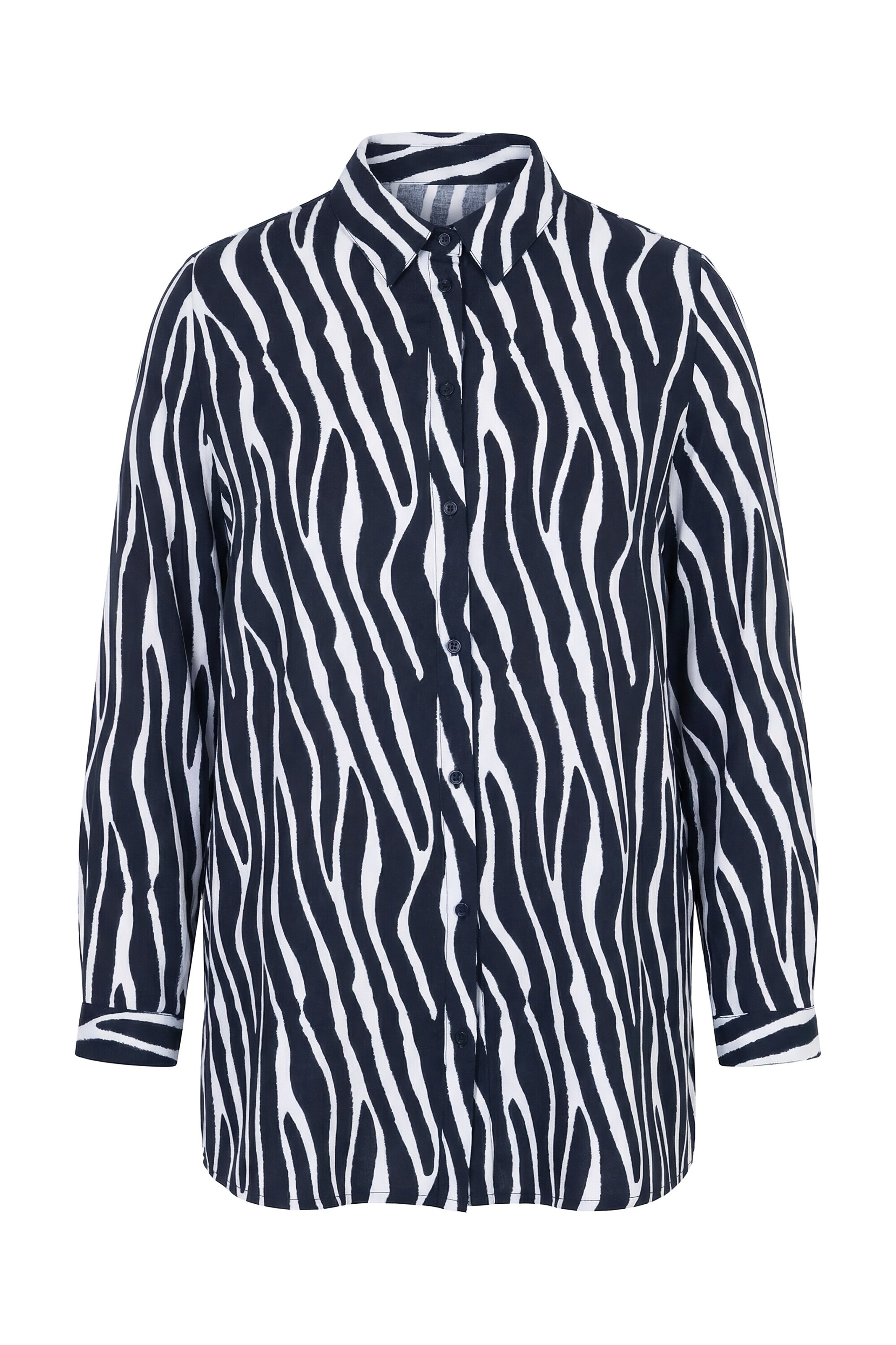 Studio Untold Blouse in Zwart: voorkant