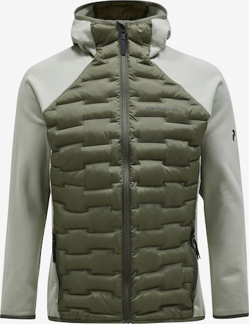 PEAK PERFORMANCE Outdoor jacket in Green: front