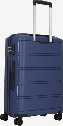 Set di valigie di American Tourister in blu