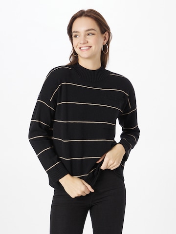 UNITED COLORS OF BENETTON Sweater in Black: front