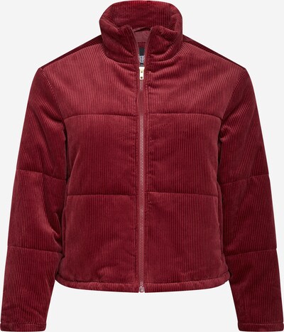 Urban Classics Starpsezonu jaka 'Corduroy Puffer Jacket', krāsa - burgundieša, Preces skats