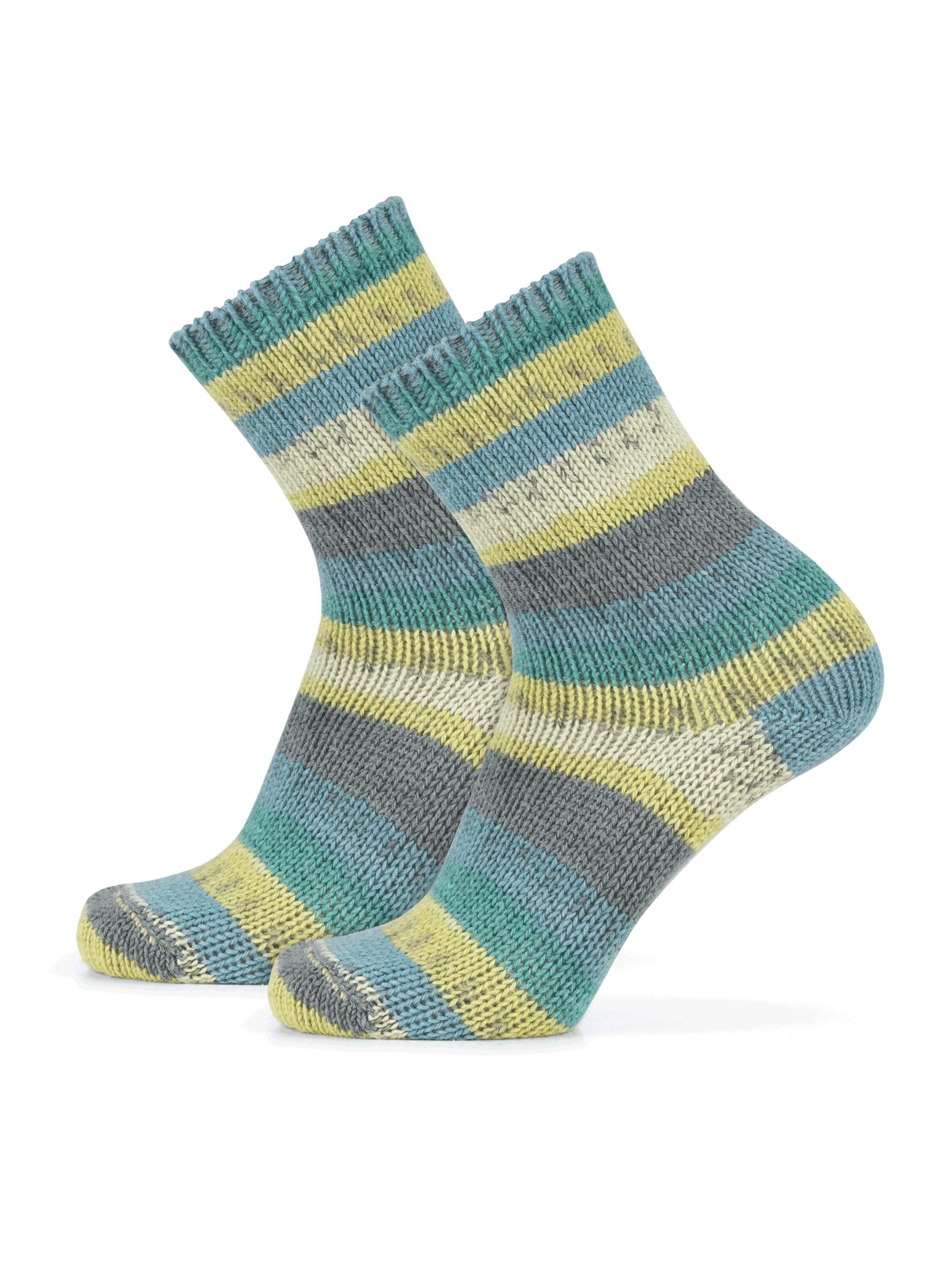 Chaussettes normani en bleu