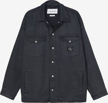 Calvin Klein Jeans Between-Season Jacket in Black: front