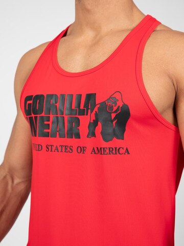 Gorilla Wear Shirt in Rood