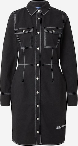 juoda KARL LAGERFELD JEANS Palaidinės tipo suknelė: priekis