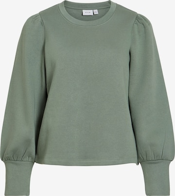 Sweat-shirt 'VERA' VILA en vert : devant