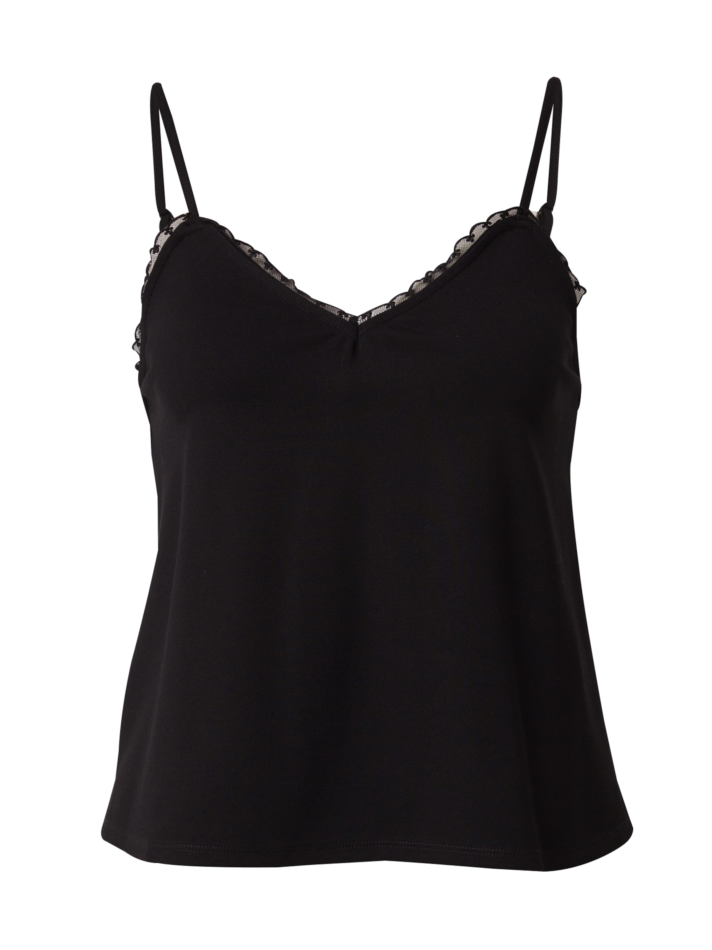 Haut 'Fee' ABOUT YOU en noir : devant