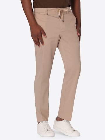 Distretto12 Regular Chino 'T. GRANO' in Beige