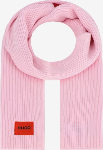 HUGO Schal 'Saffa' in Pink: predná strana