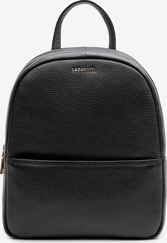 Lazarotti Backpack 'Bologna' in Black: front