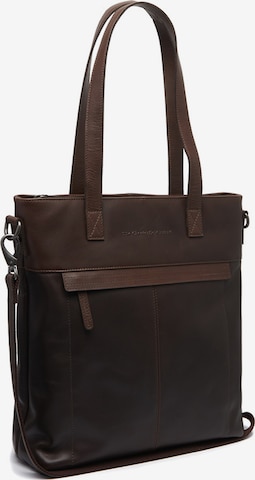 Sac bandoulière The Chesterfield Brand en marron : devant