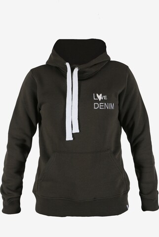 Miracle of Denim Sweatshirt in Black: front