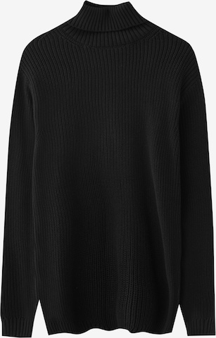 Pull-over Pull&Bear en noir : devant