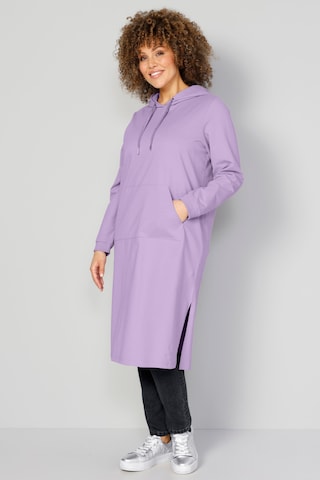 MIAMODA Dress in Purple: front