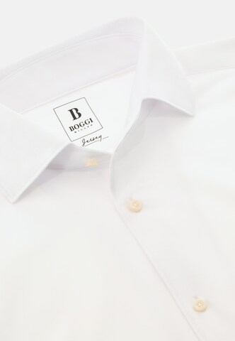 Boggi Milano Regular Fit Hemd in Weiß