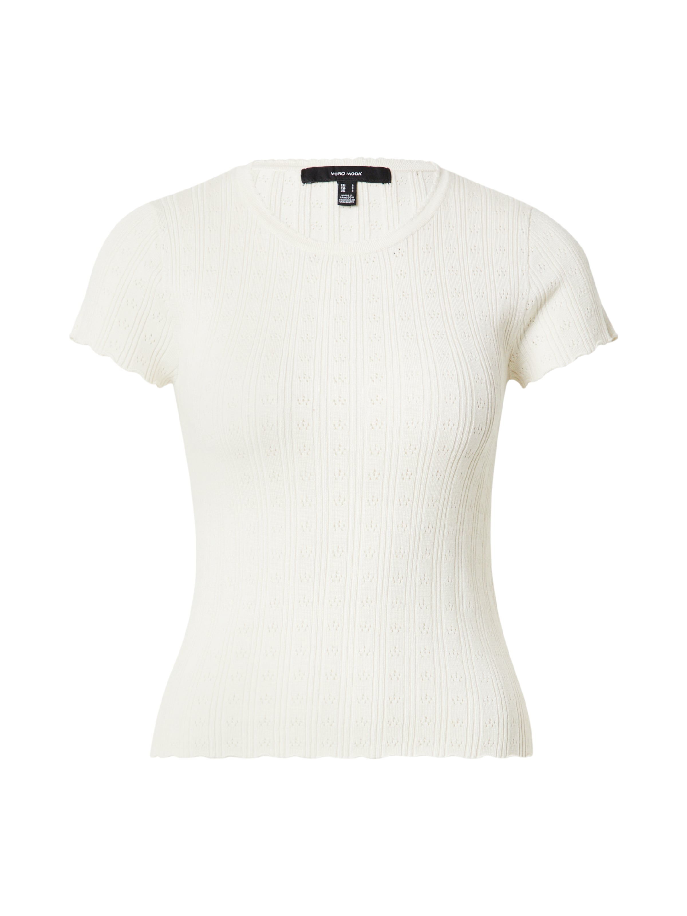 VERO MODAPulover 'VMWillow' - bijela boja: prednji dio