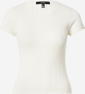 VERO MODA Pullover 'VMWillow' in Weiß: Vorderseite