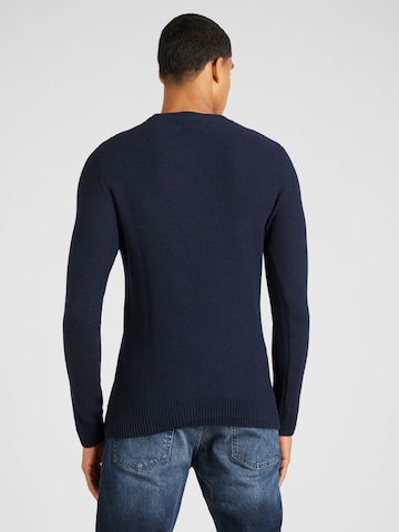 JACK & JONES Pulóver 'Brody' - kék