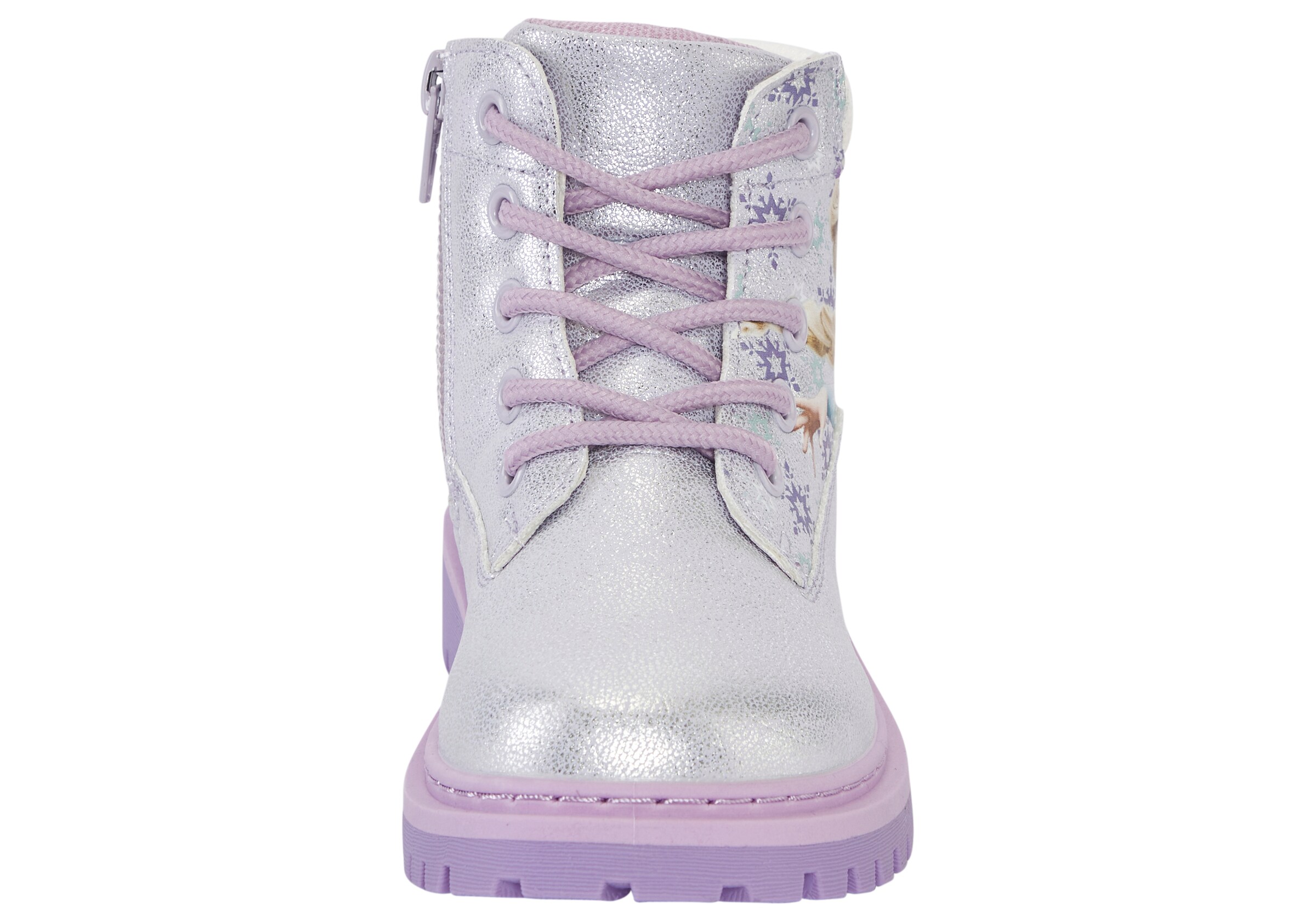 DISNEY Schnürboots in Lila