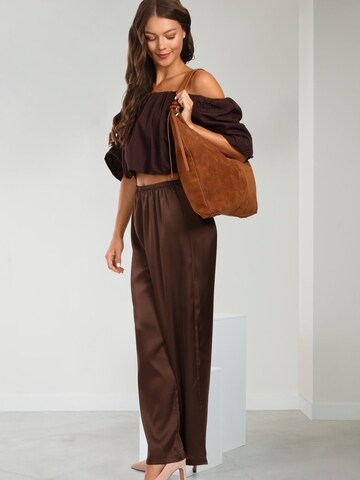 Florence Shoulder Bag in Brown