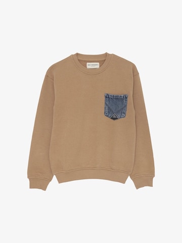 Roy Rogers Sweatshirt 'Pocket' in Beige: front