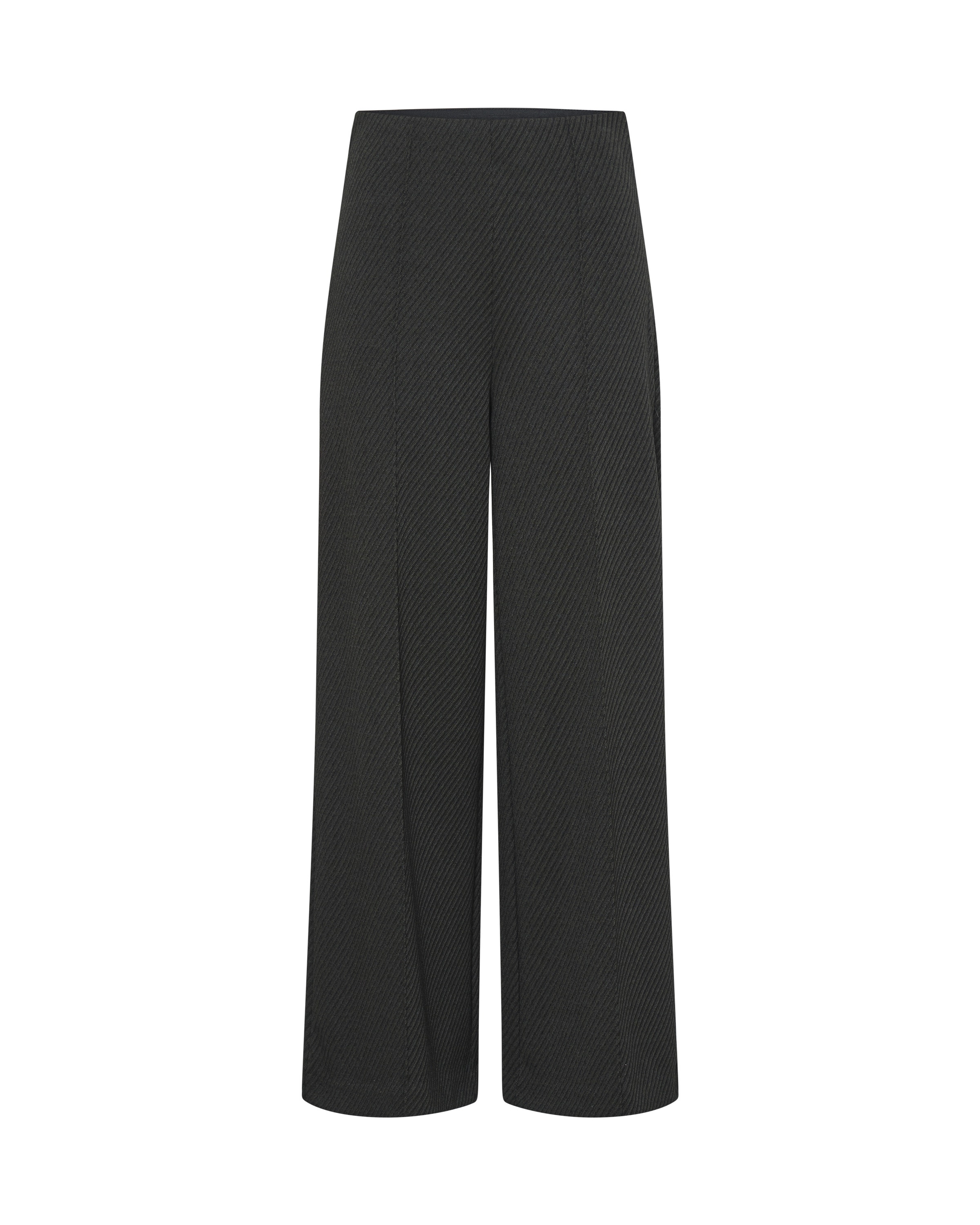 Pantalon 'KATE' ICHI en marron : devant