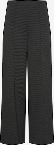 Pantalon 'KATE' ICHI en marron : devant