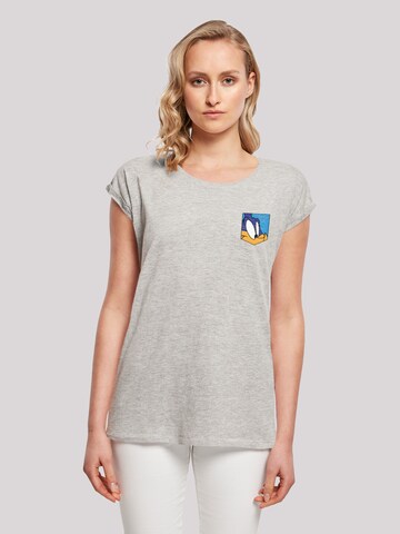 T-shirt 'Looney Tunes Road Runner Face' F4NT4STIC en gris : devant