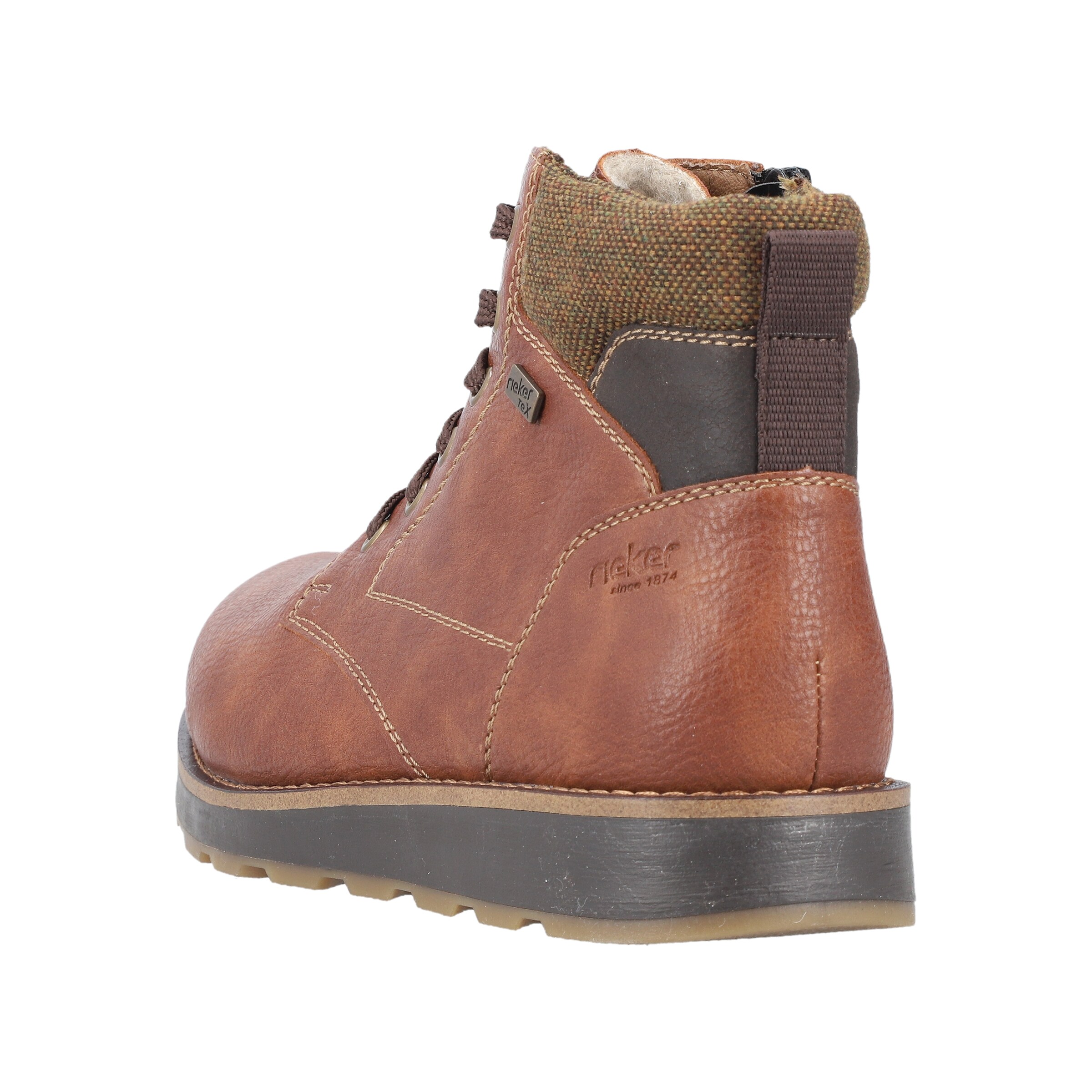 Rieker Lace-Up Boots '30040' in Brown