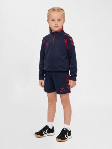 Hummel Regular Sports trousers in Blue: front