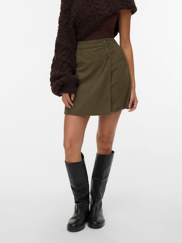 VERO MODA - Falda 'VMElly' en verde: frente