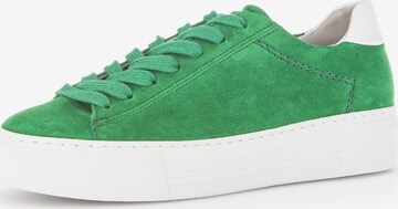 GABOR Sneakers in Green: front