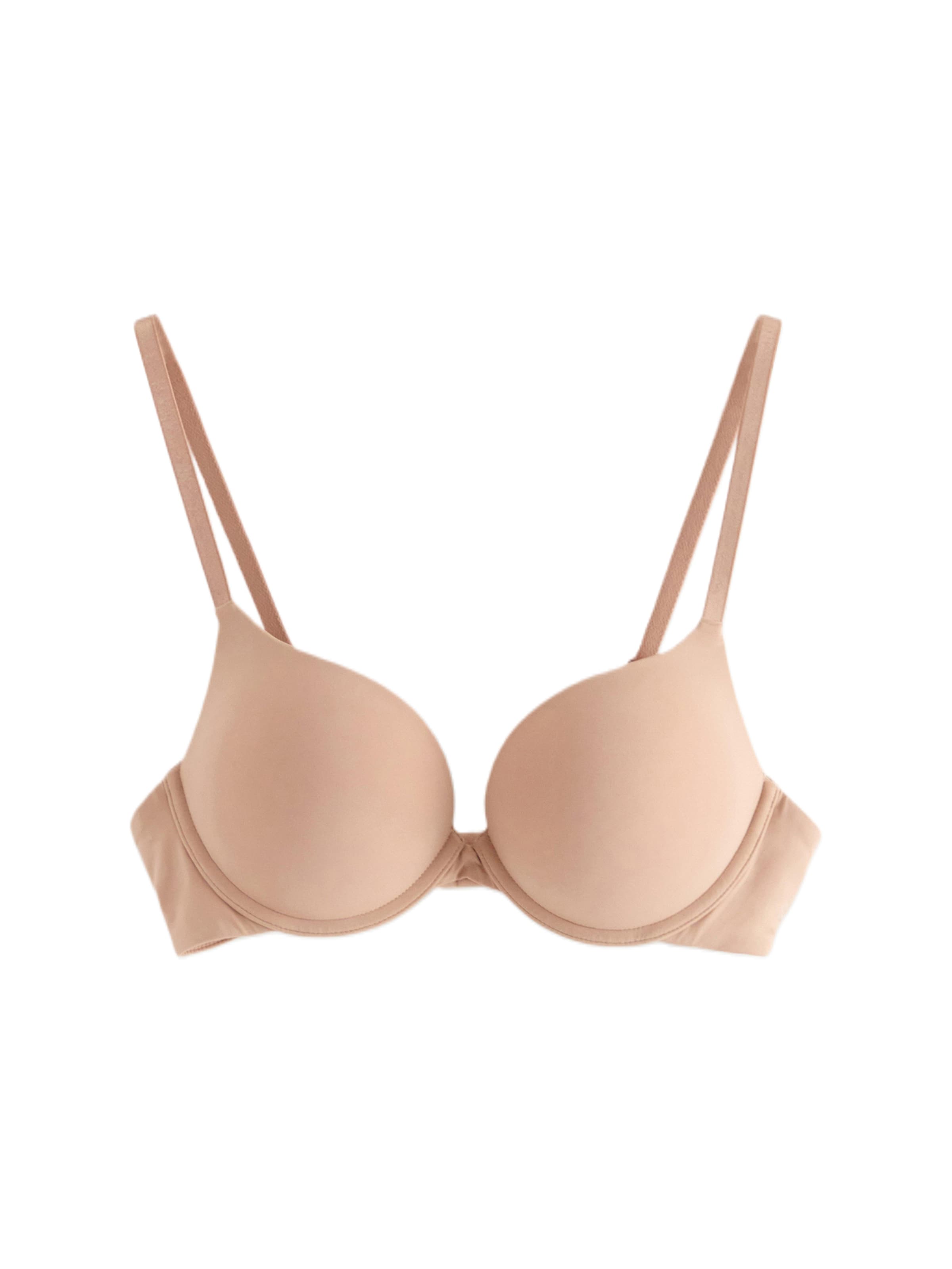 Lindex Push-up Σουτιέν 'Theresia' σε μπεζ: μπροστά