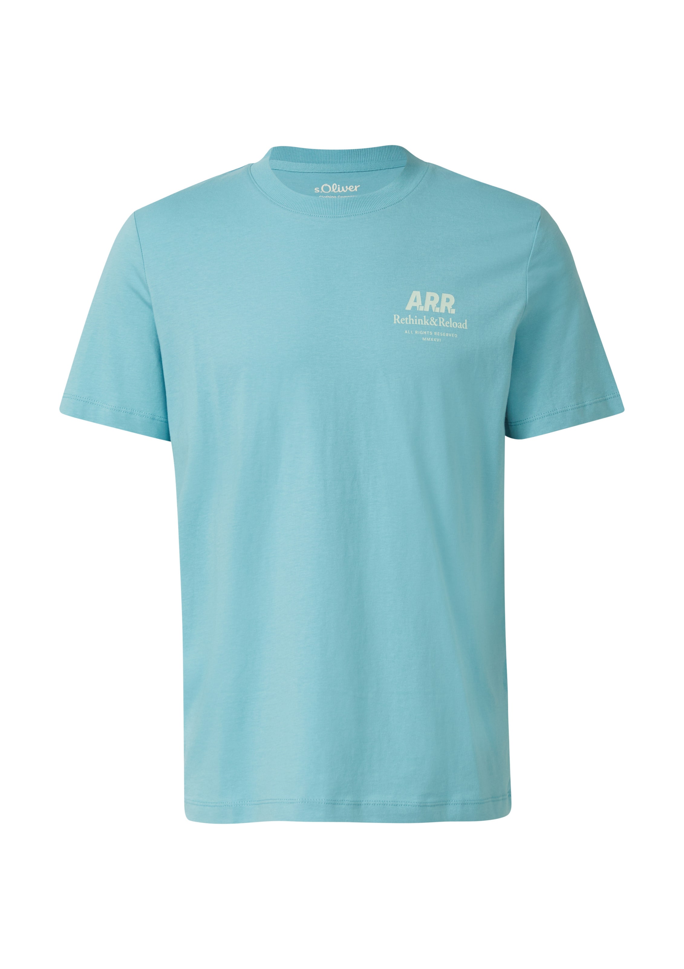 T-Shirt s.Oliver en bleu : devant