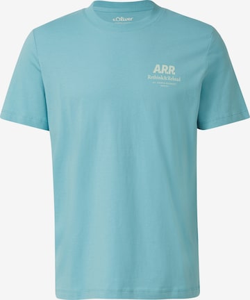T-Shirt s.Oliver en bleu : devant