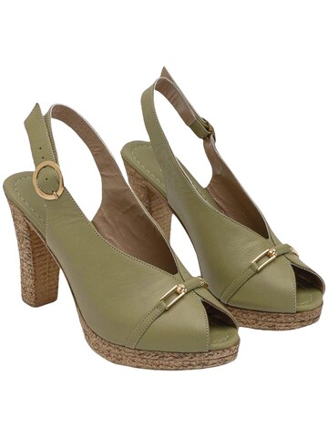 Limoya Slingback Pumps 'Damen-Absätze' in Green