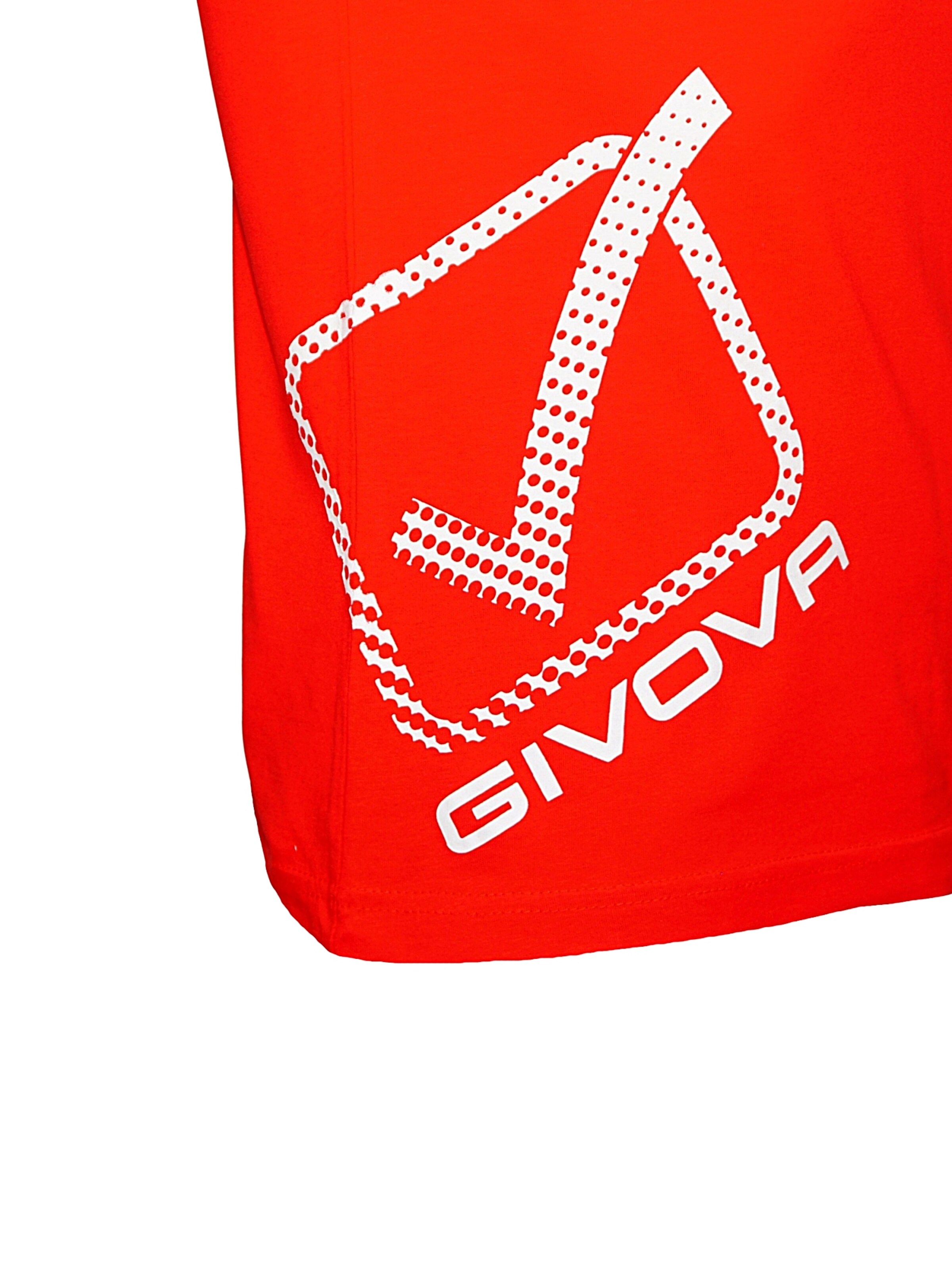 T-Shirt Givova en rouge