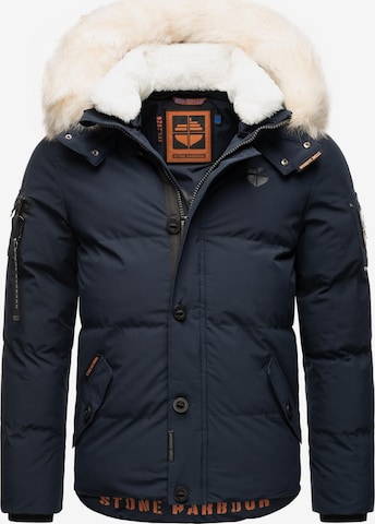 Veste d’hiver 'Halvaar' STONE HARBOUR en bleu