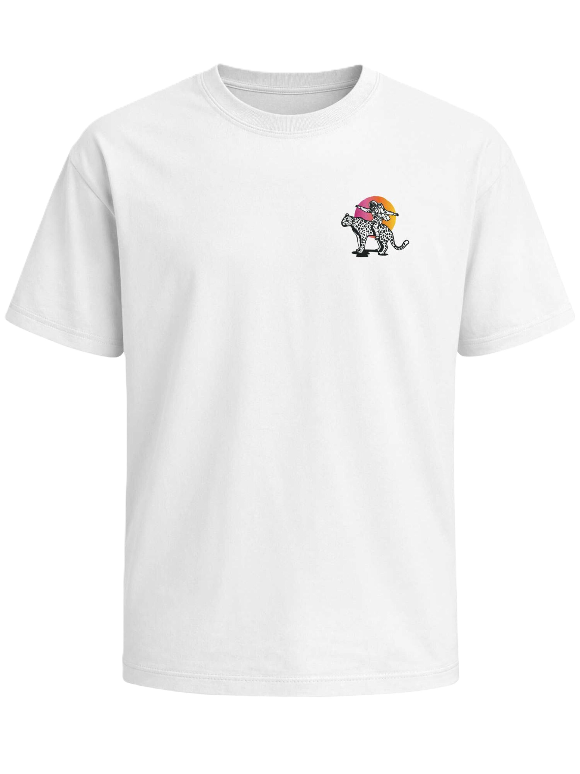 Neverless Shirt 'Good times' in White: front