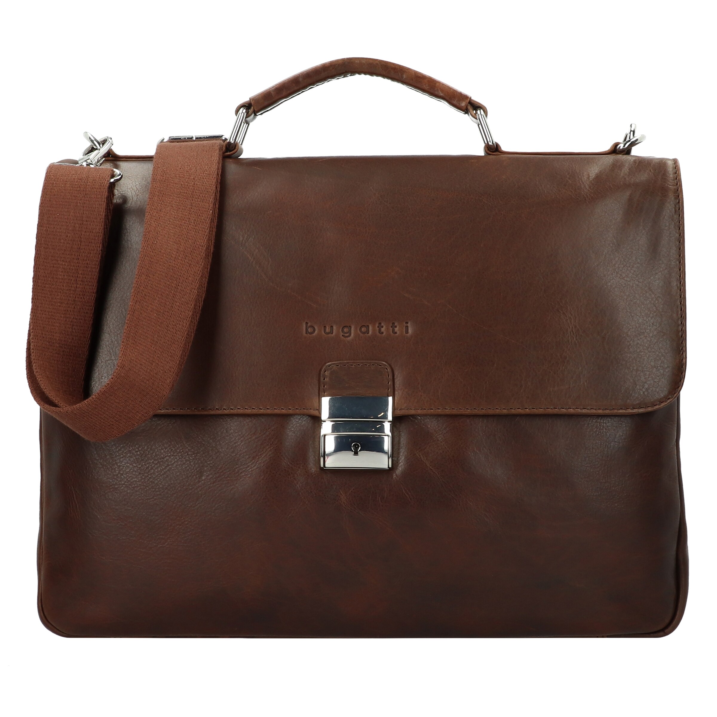 Porte-documents 'Romano' bugatti en marron : devant
