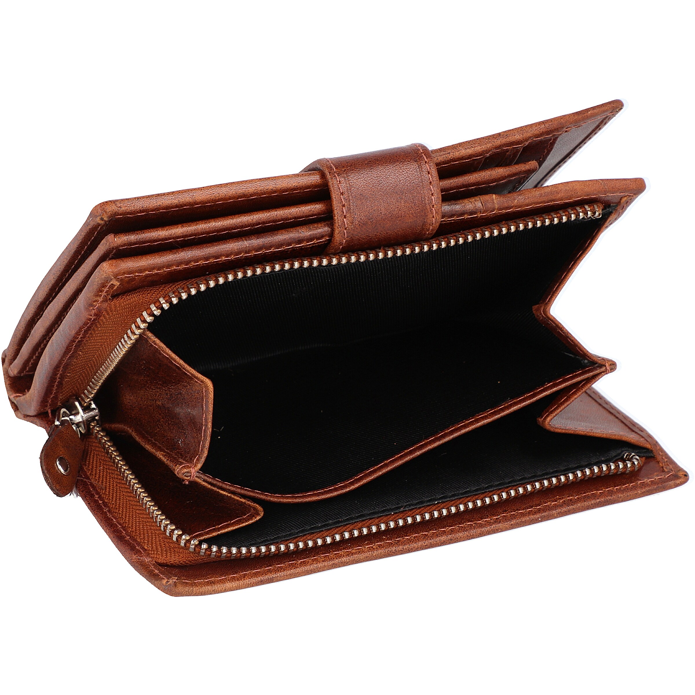 Porte-monnaies MIKA en marron