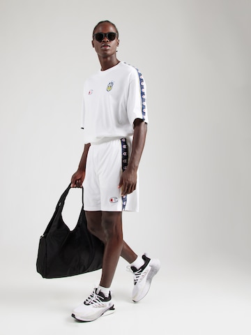 Regular Pantalon Champion Authentic Athletic Apparel en blanc