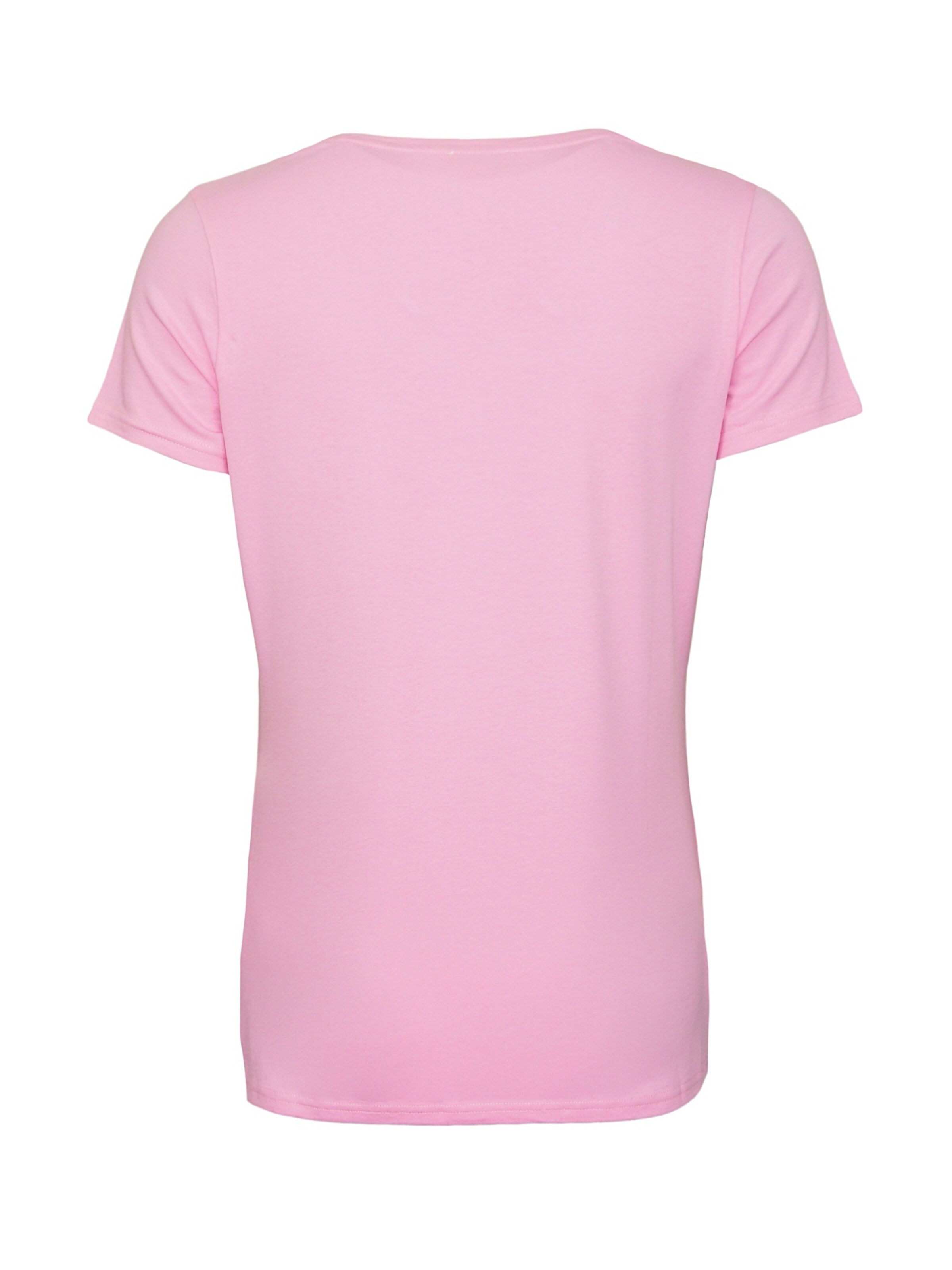 T-shirt 'V-Neck' U.S. POLO ASSN. en rose