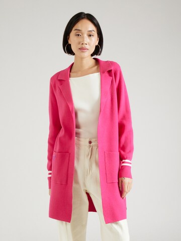 Cardigan Key Largo en rose : devant