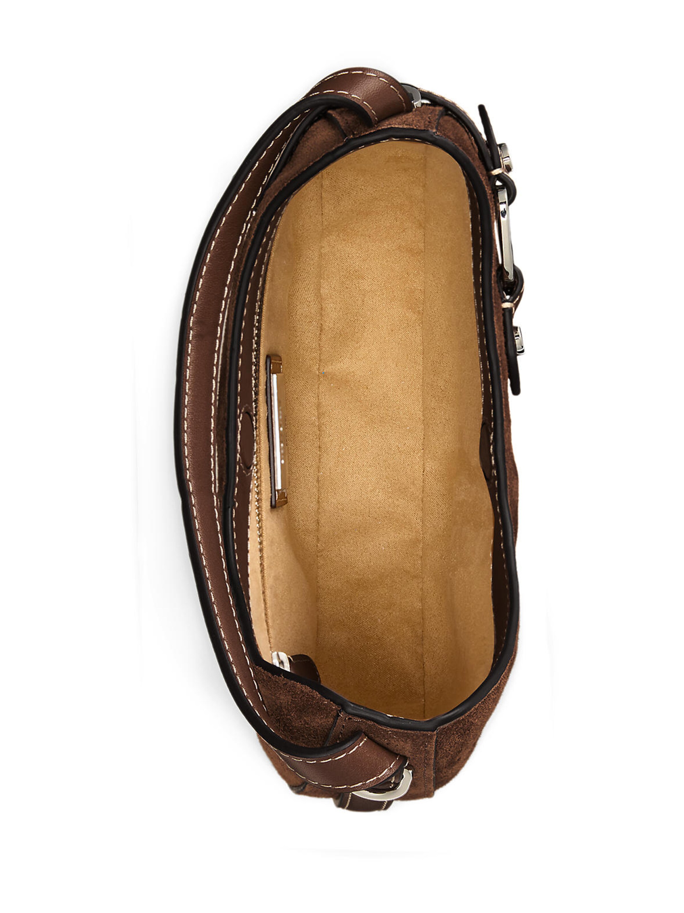 Lauren Ralph Lauren Τσάντα ώμου 'TASHA' σε καφέ