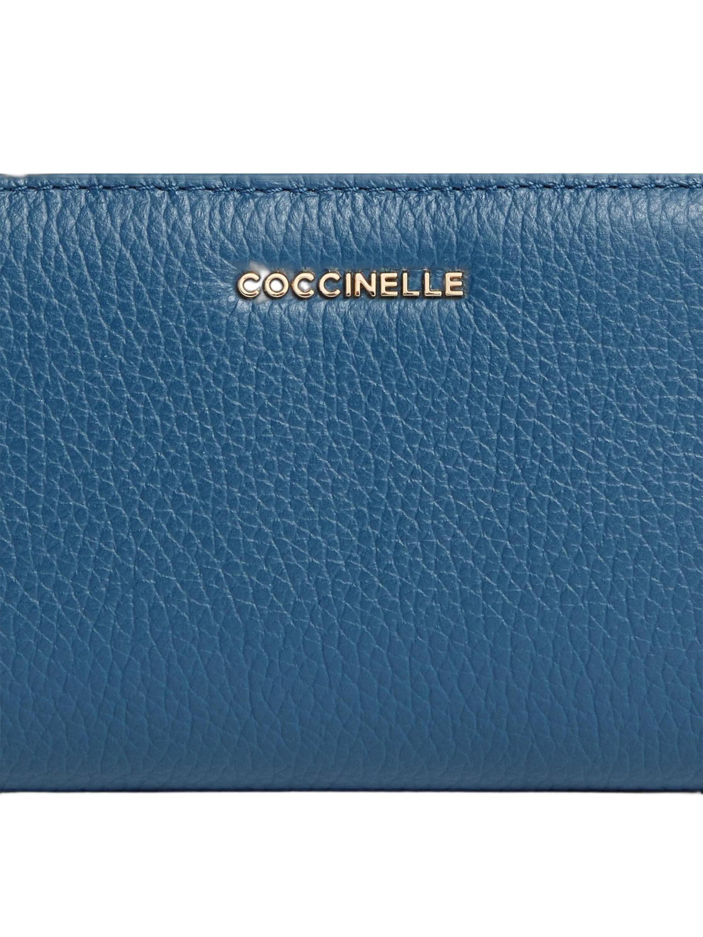 Coccinelle Wallet 'COCCINELLE METALLIC 26 4' in Blue