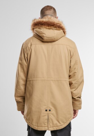 Parka mi-saison 'Fish Tail' Brandit en marron