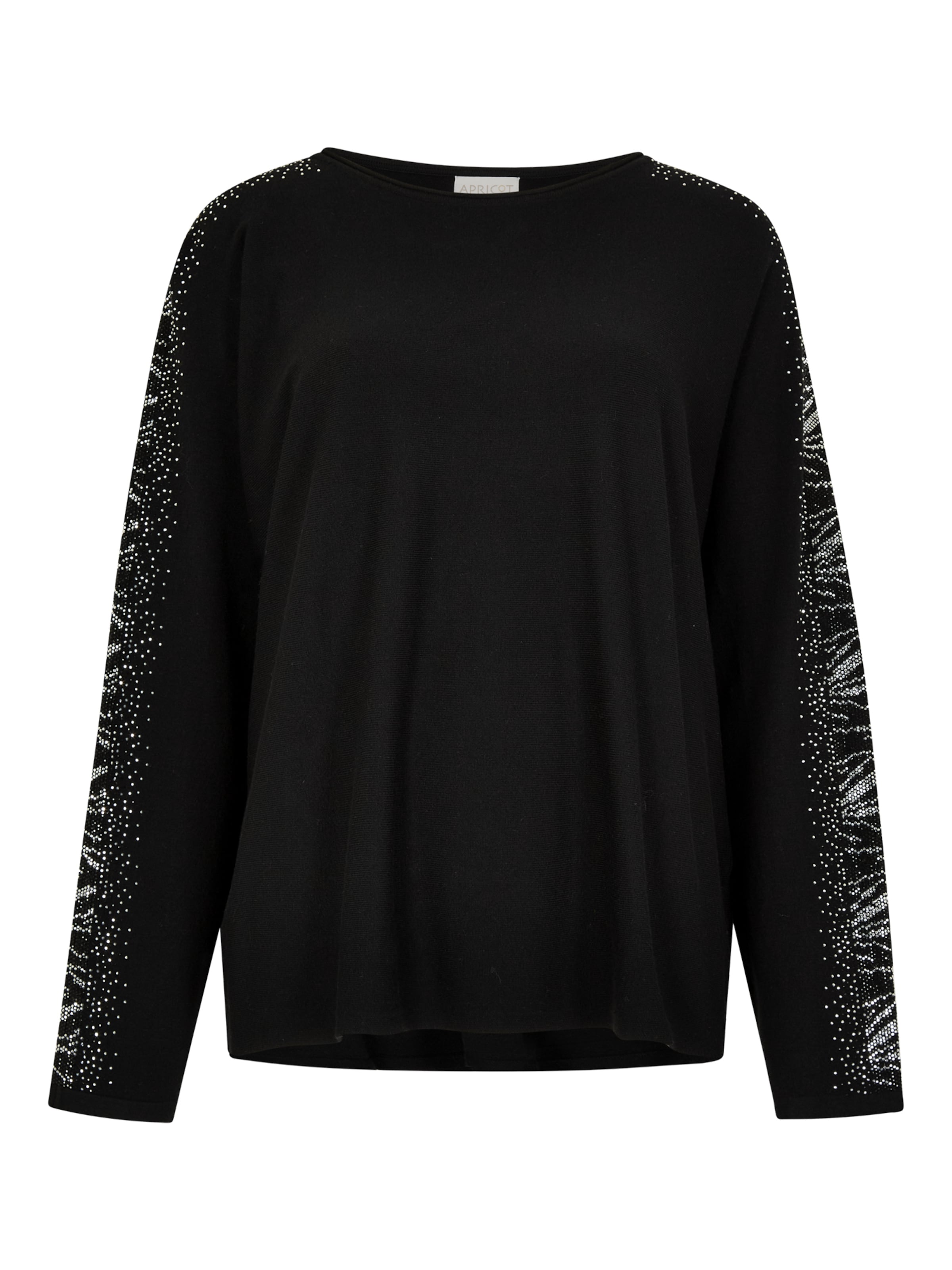 Apricot Trui in Zwart: voorkant