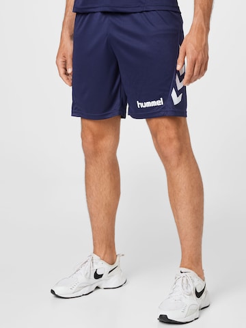 Hummel Trainingspak in Blauw