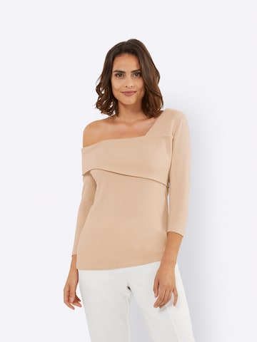 heine Sweater in Beige: front